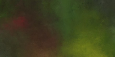 abstract artistic old horizontal background texture with very dark green, dark olive green and old mauve color