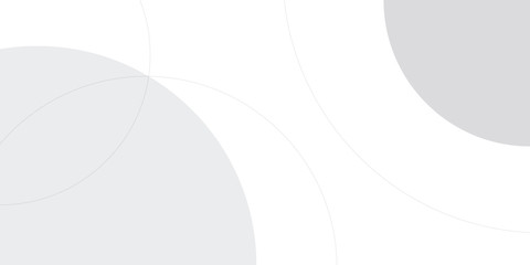 Simple circle line abstract presentation background with copy space
