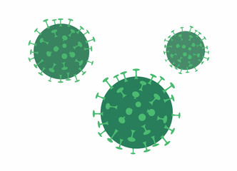 CoronaVirus causes viral pneumonia outbreak. 2019-nCoV Wuhan Corona  virus, infection. Illustration or app, web, presentation, banner, design.