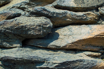 Stones in the form of masonry