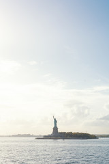 Fototapeta premium The Statue of Liberty on Liberty Island