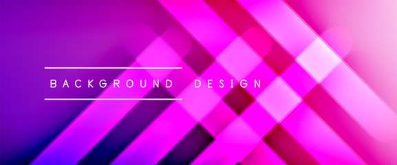 Dynamic trendy fluid color gradient abstract background with flowing wave lines. Vector Illustration