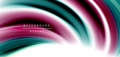 Silk smooth lines on white, liquid fluid color waves. Vector Illustrations For Wallpaper, Banner, Background, Card, Book, Illustration, landing page, cover, placard, poster, banner, flyer, design