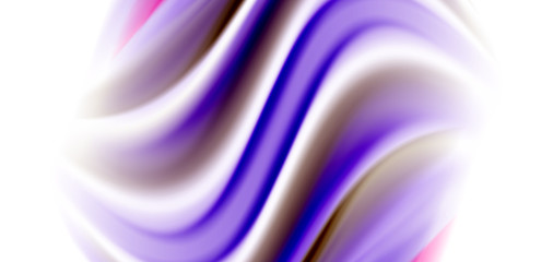 Silk smooth lines on white, liquid fluid color waves. Vector Illustrations For Wallpaper, Banner, Background, Card, Book, Illustration, landing page, cover, placard, poster, banner, flyer, design