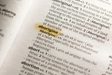 Obraz premium The word or phrase in a dictionary.