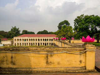 Naklejka premium View of the Thang Long Imperial Citadel in Hanoi, Vietnam