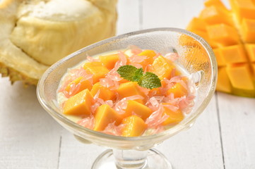 Frozen Mango Milk Sago