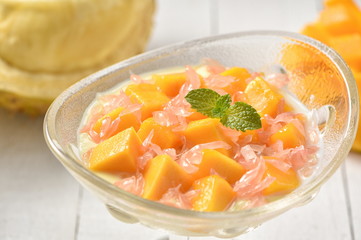 Frozen Mango Milk Sago