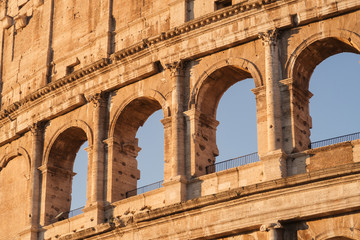 Rome, Italy - Jan 2, 2020: Colosseum, Rome, Italy