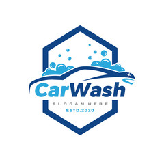 Car Detailing, Car Wash Logo Vector