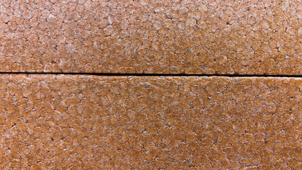 茶色の発砲スチロールを背景用に撮影