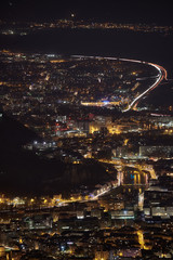 Grenoble at night