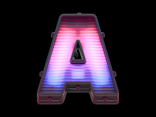 Light board sign font.