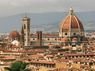 Fototapeta na wymiar Duomo Cathedral - Santa Maria del Fiore - Florence