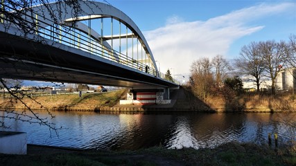 bridge over the river