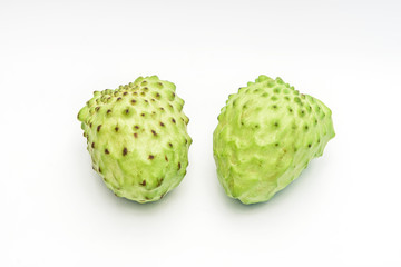 Two Sakyamuni isolated  on a white background.