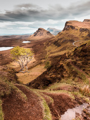 Quiraing auf Isle of skye