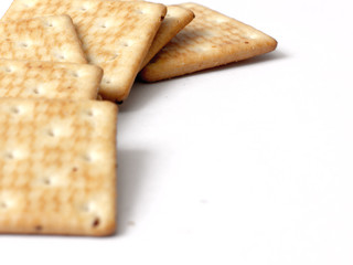 cookies close-up on a white background