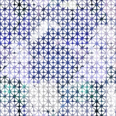 Geometry repeat pattern with texture background