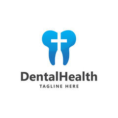 Dental Clinic logo template, Dental Care logo designs vector. Dentist logo, dental health orthodontist modern simple and clean logo design