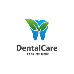 Dental Clinic logo template, Dental Care logo designs vector. Dentist logo, dental health orthodontist modern simple and clean logo design