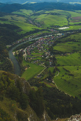Dunajec ze szczytu Trzech Koron  © spacer.z.aparatem 