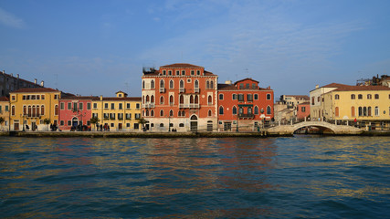 Fototapeta na wymiar Images de Venise, en hiver