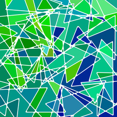 abstract vector stained-glass mosaic background