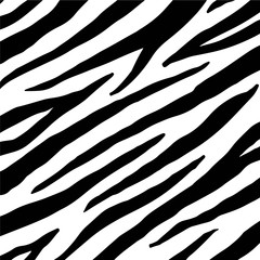 Zebra Pattern skin texture design vector colour background