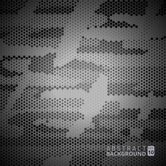 Halftone camouflage Modern  abstract vector background