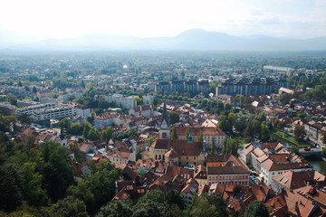 Fototapeta na wymiar Liubliana, Slovenia