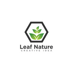 Nature Ecology Logo Design Vector