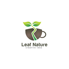 Nature Ecology Logo Design Vector