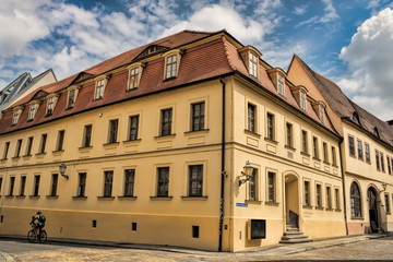 halle saale, deutschland - historisches händel-haus