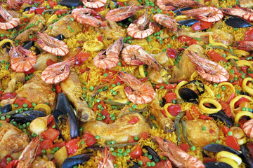 Tipico piatto spagnolo, la Paella
