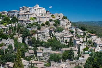 Fototapeta premium Gordes a medieval town in Provence France