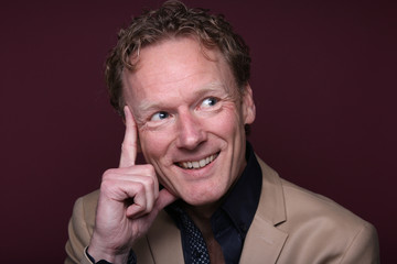 Beautiful business man