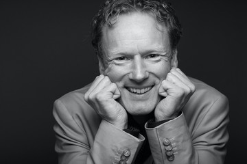 Beautiful business man