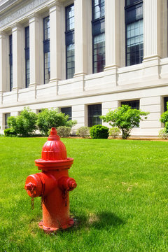 Red Fire Hydrant