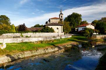 Fototapeta premium church on the river