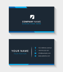 Modern business cards template - Vector Illustration