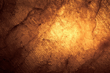 Macro photo of backlit salt stone. Background texture.