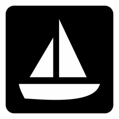 Boat icon illustration