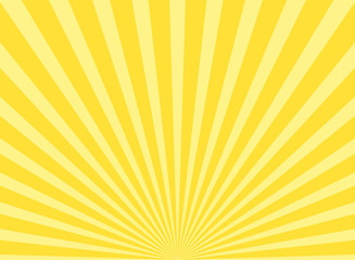 Fototapeta premium Sunlight abstract background. Powder yellow color burst background.