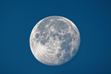 Detail of the moon surface  