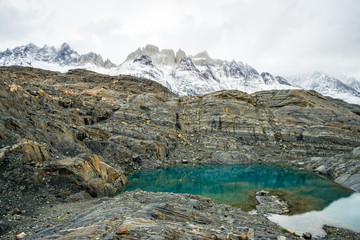 Fototapeta na wymiar Glacial Views
