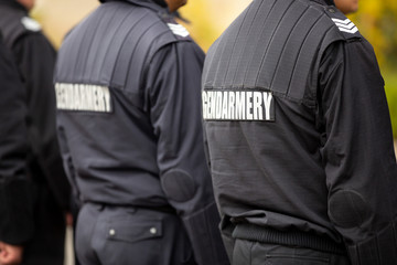Gendarmery police uniform