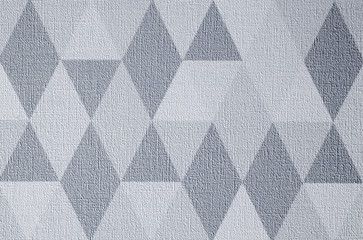 Triangular and rhombus background gray toned. textured backgdrop
