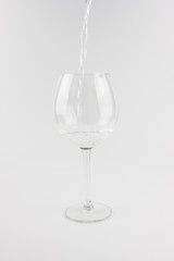 Pouring liquid into a glass