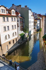 Fototapeta na wymiar View of the Little Prague Venice
